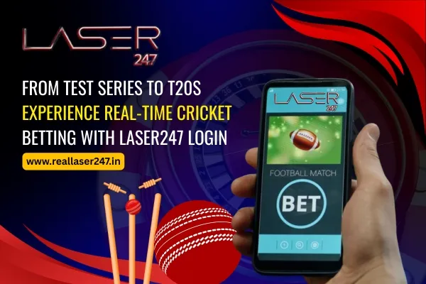 Read more about the article From Test Series to T20s – Experience Real-Time Cricket Betting with Laser247 Login